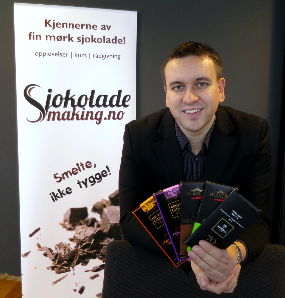 Sjokoladekjenner Svein-Magnus Sørensen
