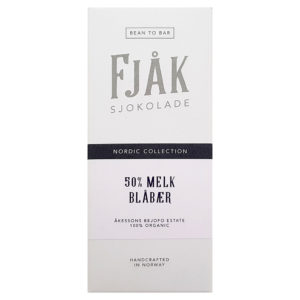 Fjåk 50% Melk og Blåbær