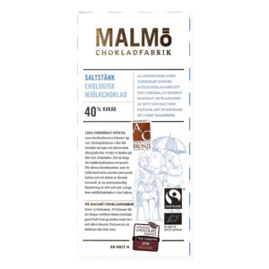Malmö Chokladfabrik Saltsmak 40% Melk