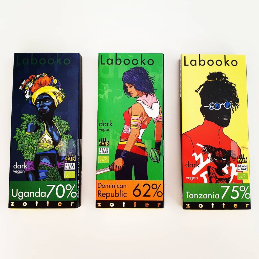 Zotter Labooko Uganda, Dominikanske republikk og Tanzania