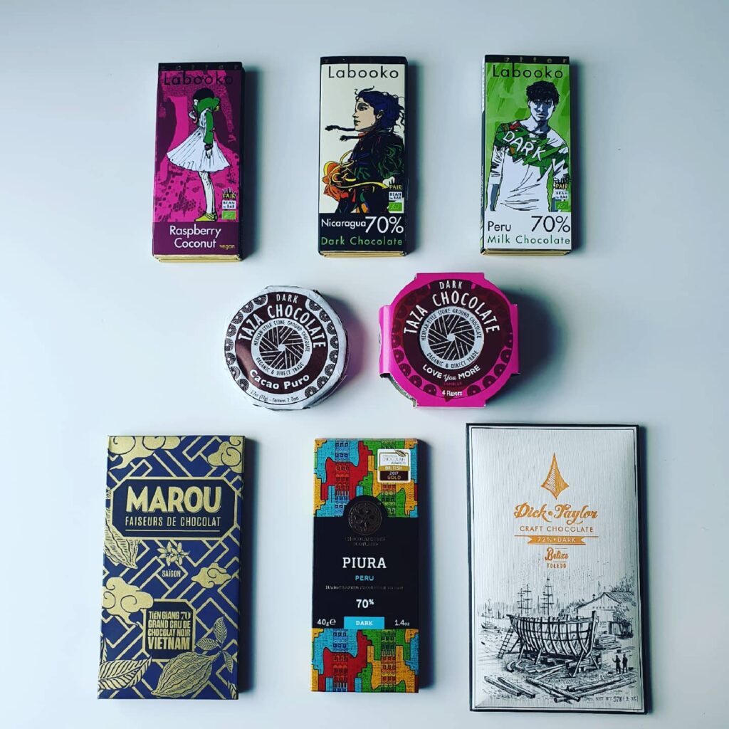 Nye sjokolader fra Zotter, Taza, Marou og Dick Taylor