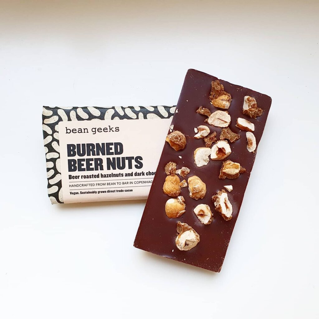Bean Geeks Burned Beer Nuts med hasselnøtter