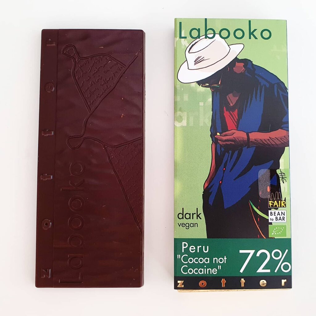 Zotter Labooko Peru Cocoa not Cocaine 72 %