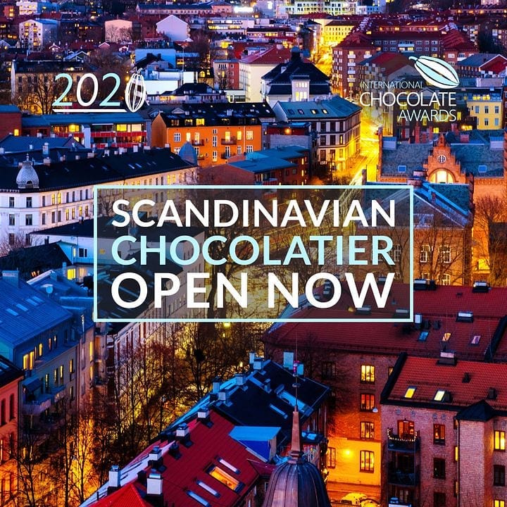 Plakat for Scandinavian Chocolatier Competition 2020