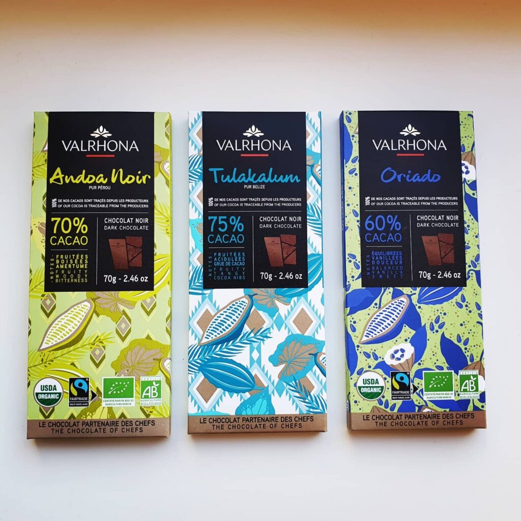 Valrhona Tulakalum, Oriado og Andoa Noir