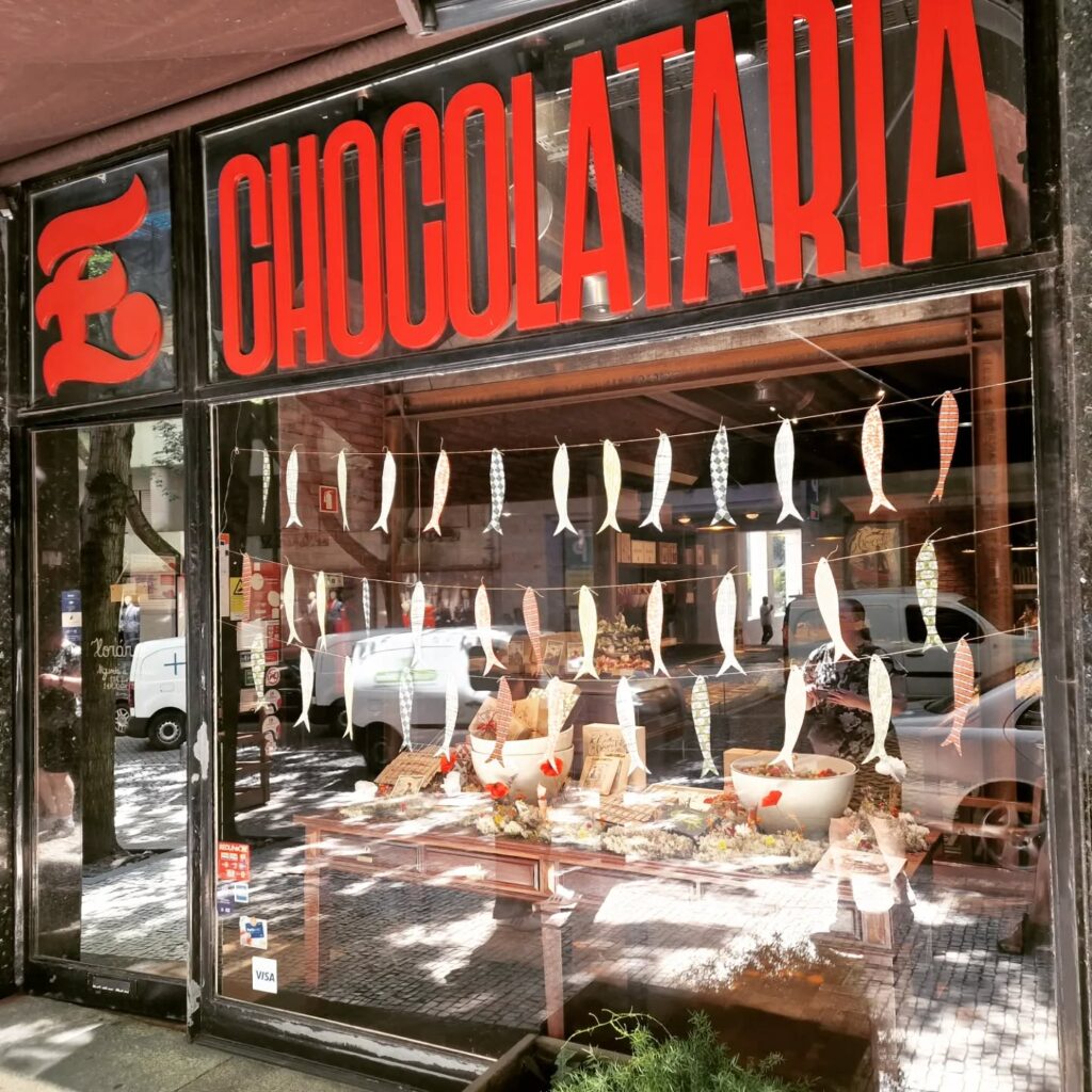 Fasaden til Chocolataria Equador