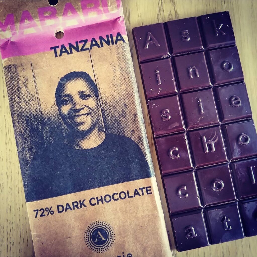 Sjokoladeplater fra Askinosie med Tanzania-kakao