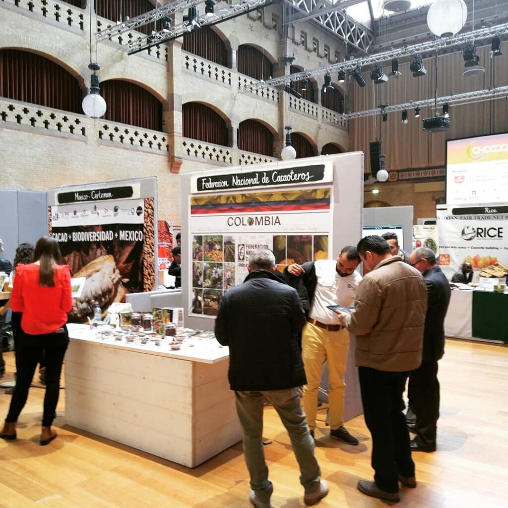 Messegulvet på Chocoa i Beurs van Berlage