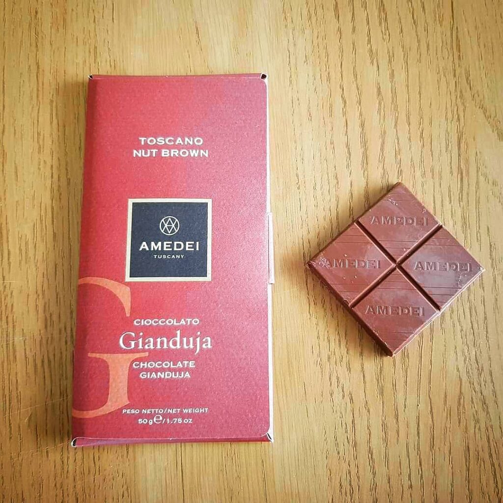Amedei Toscano Nut Brown med gianduja