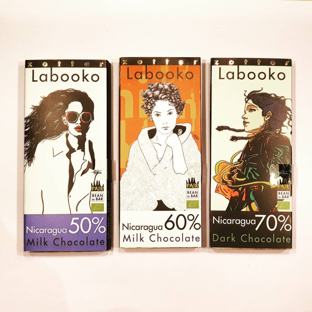 Zotter Labooko Nicaragua 50 %, 60 % og 70 %