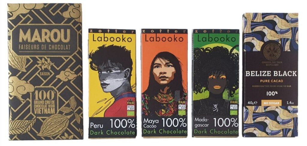 Sjokoladepakke: 100%