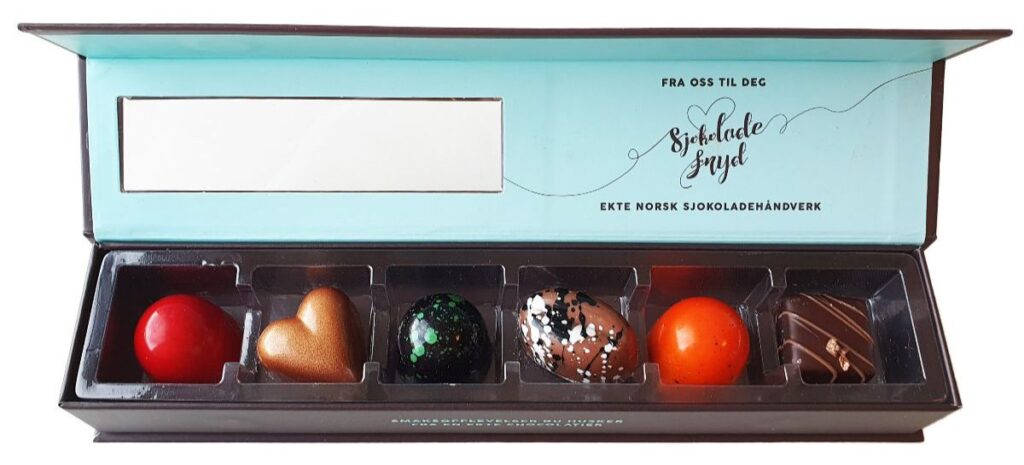 Sjokoladefryd fra Jentene på Tunet