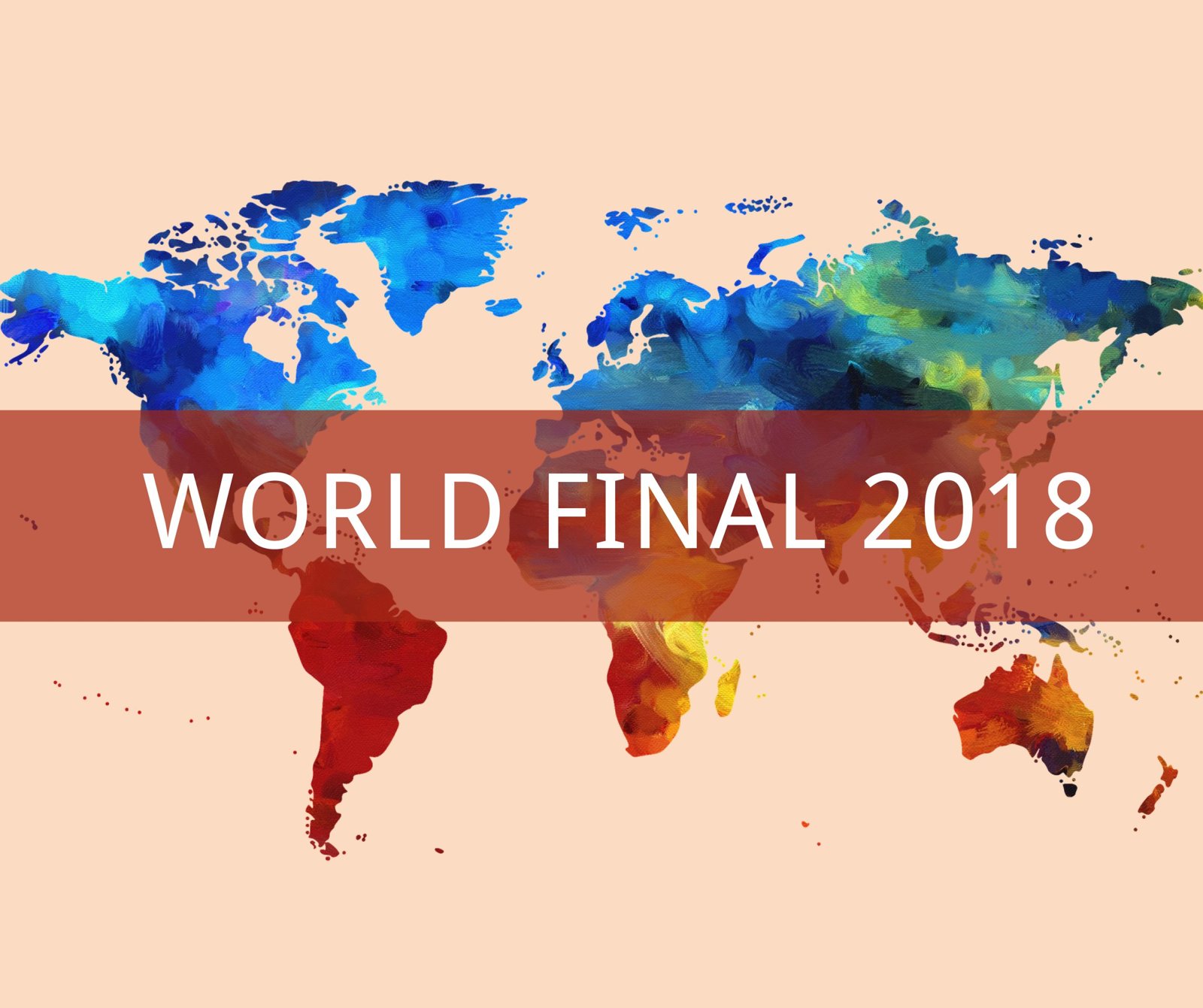 Kunngjøringsgrafikk for verdensfinalen 2018 i International Chocolate Awards